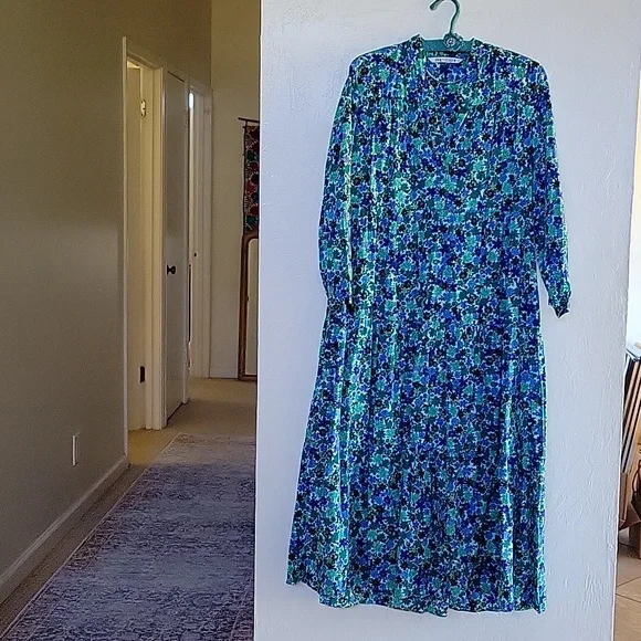 zara cotton maxi dress ZARA $109 BELTED FLORAL PRINT MAXI SHIRT DRESS ECRU GREEN 2183/058 XS S M L  NWT